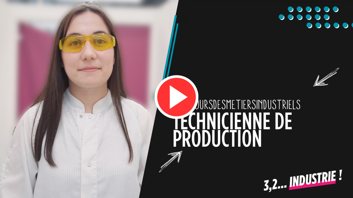  Vidéo Technicienne Production Laser