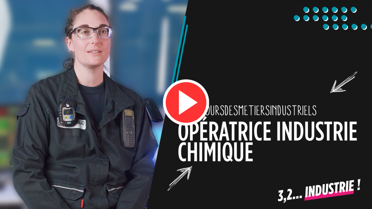  Vidéo Opératrice industrie chimique