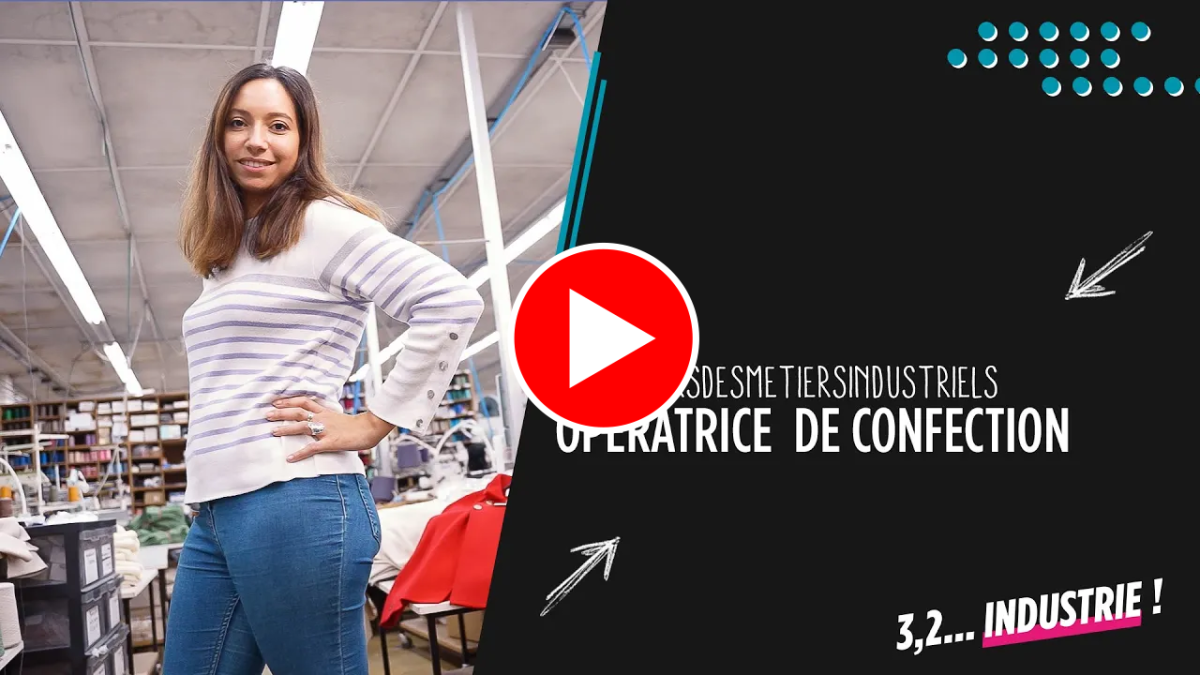 Vidéo Opératrice en confection 